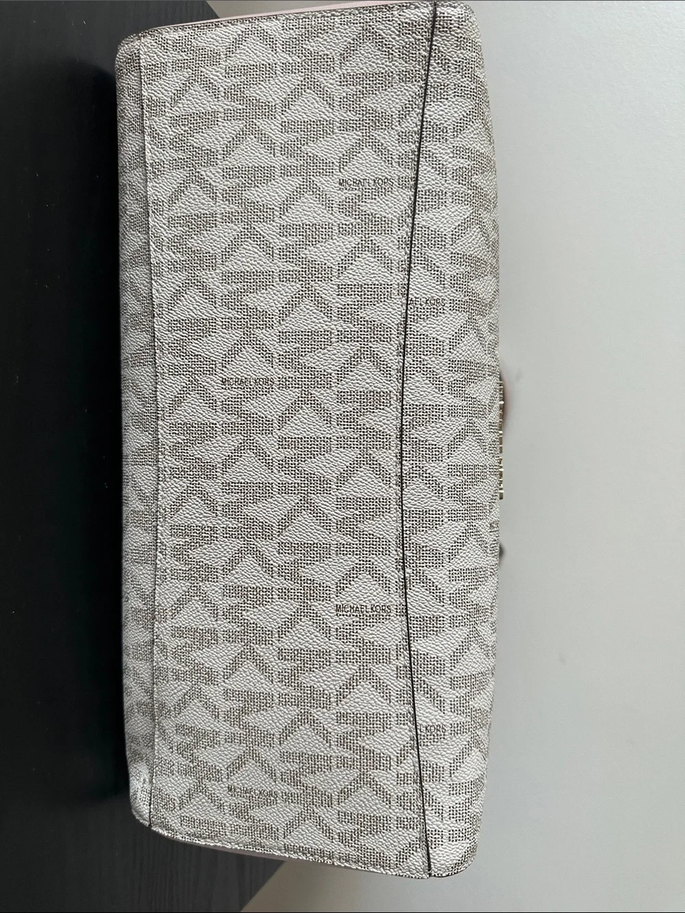 Michael Kors Blush Pink MK Signature Canvas Tote
